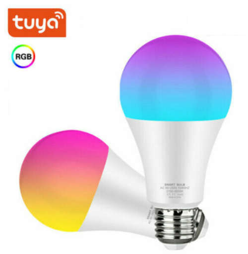 Tuya E27 Led Lights Bulb RGB CW WW Led Lamp Bulb