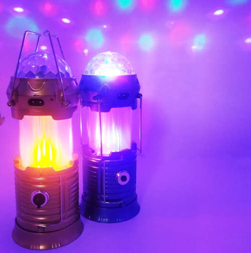 4 In 1 Ultra Bright Portable Solar Camping Flashing Lantern Lamp Outdoor Folding Camp Tent Survival