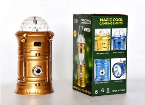 4 In 1 Ultra Bright Portable Solar Camping Flashing Lantern Lamp Outdoor Folding Camp Tent Survival