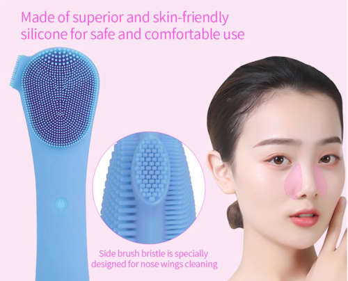 Electric Silicone Multifunctional Cleanser with Rotating Cleanser