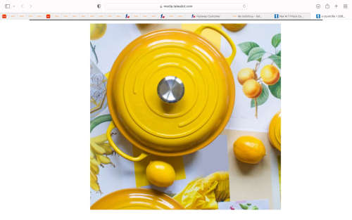 7 Piece Cast Iron Dutch Oven Cookware Set Ultra High Quality- Yellow