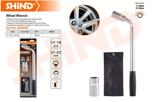 Car High Quality Wheel Wrench With Double End Sockets - Shind