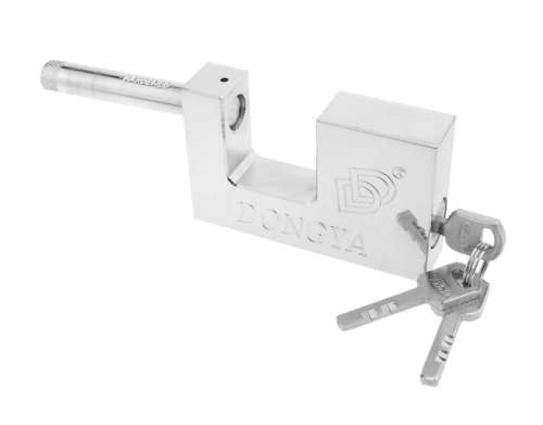 Shind Security Rectangular Steel Padlock - 90mm