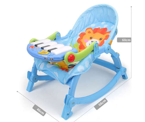Baby Pedal Gym Chair with Removable Piano