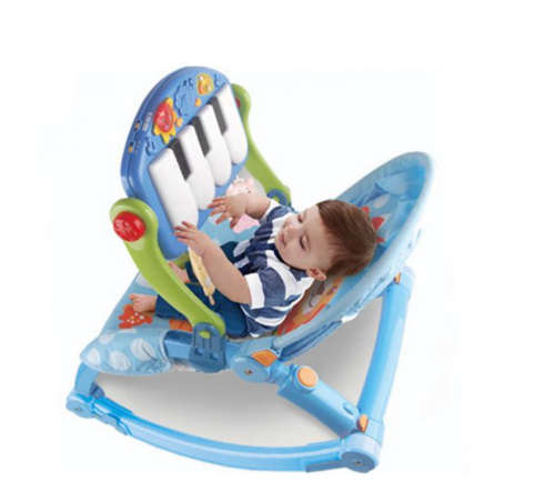 Baby Pedal Gym Chair with Removable Piano