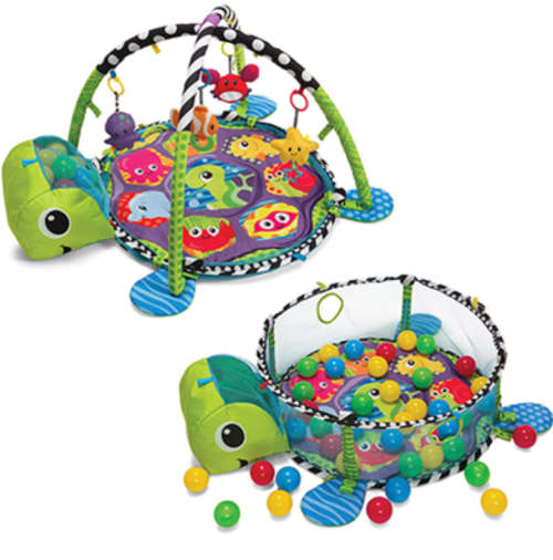3-in-1 Activity Gym And Ball Pit