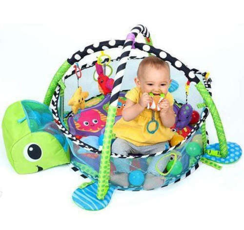 3-in-1 Activity Gym And Ball Pit