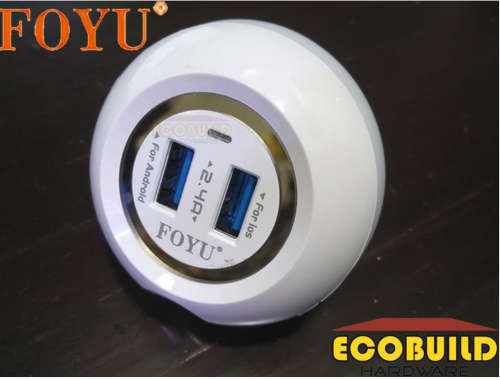 LED Touch Lamp with USB Port Chargers