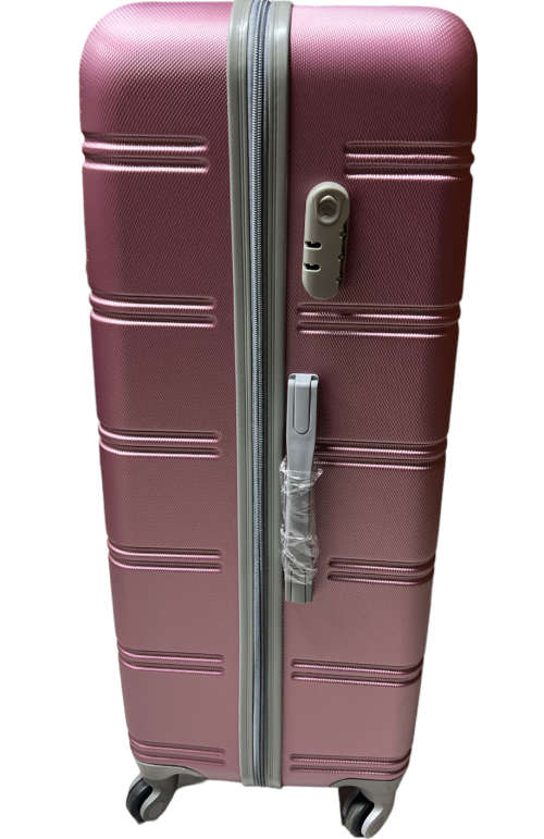 3 Piece Premium Travel Luggage Bag Set - Rose Gold (PINK) - BIG SIZE BRAND NEW