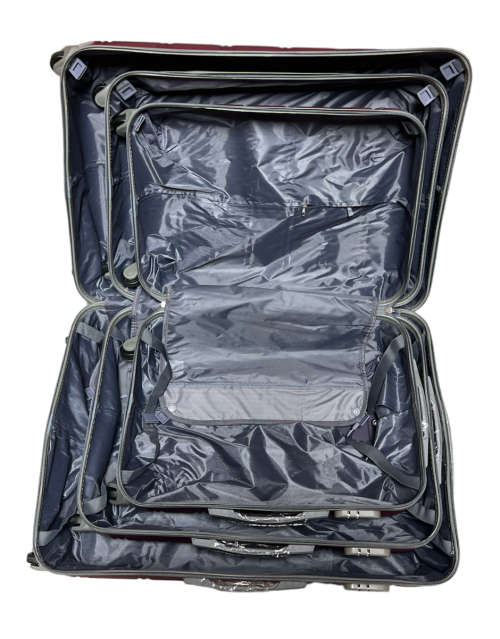 3 Piece Premium Travel Luggage Bag Set - Rose Gold (PINK) - BIG SIZE BRAND NEW