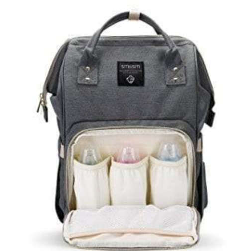 Multifunction Outdoor Travel Diaper Bag - Dark Brown Powerland Brand New