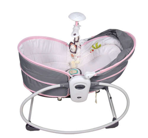 5 in 1 Rocker Bassinet - Pink