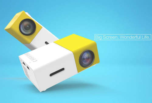 Portable HD LED Projector Laptop Home Cinema Theatre