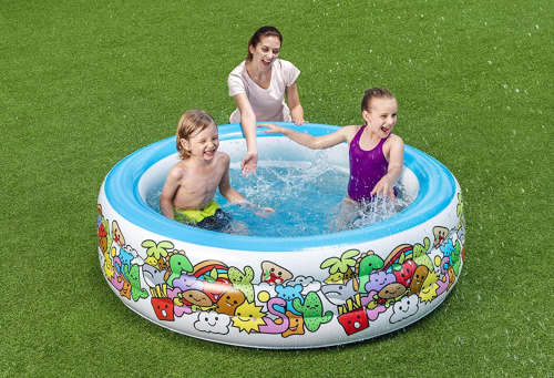 High Quality Garden Play Pool Bestway D196x53cm/ 6,5` x 21` 400 Litres