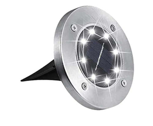 Solar Powered LED Ground Light For Borders Driveway Pathways