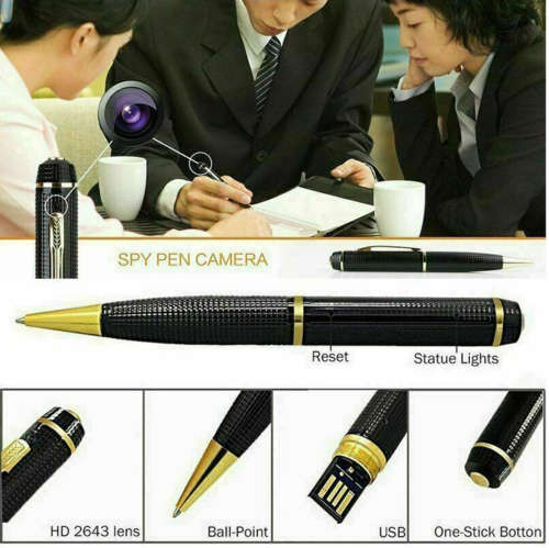 Portable Ballpoint Pen Camera Wifi Remote Monitoring One Button Quick Recording Wireless Mini Camera