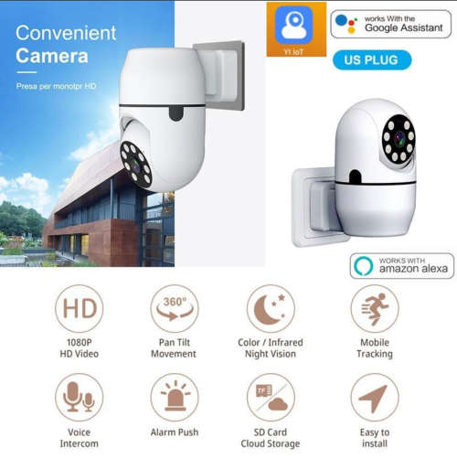 Convenient Camera1080P Panoramic Surveillance MINI WIFI Camera AUDIO Smart Home Security