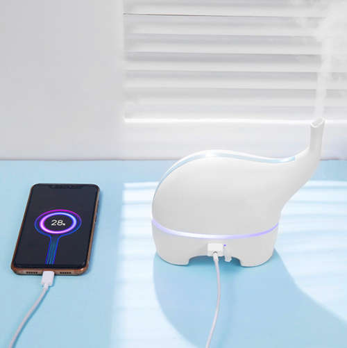 Elephant aroma diffuser, humidifier 120ml