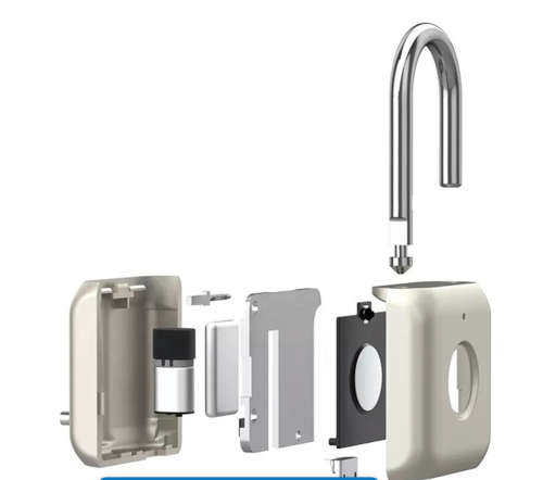 Smart Fingerprint Padlock Keyless AntiTheft Security Garden Shed Door Pad Lock