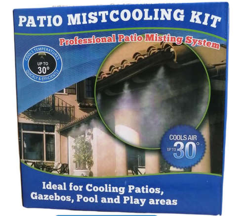 PROFESSIONAL PATIO MIST COOLING KIT UP TO 30 DEGREES