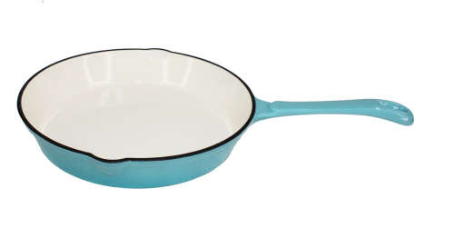 Leopard 7 Piece Cast Iron Dutch Oven Cookware Set Ultra High Quality- SKY BLUE