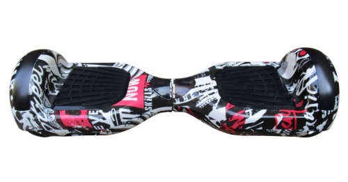 6.5` Hoverboard with Built In Handle - LED - Bluetooth - Demo