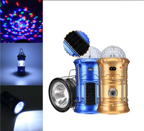 3 in 1 Ultra Bright Portable Solar Camping Flashlight Lantern Lamp