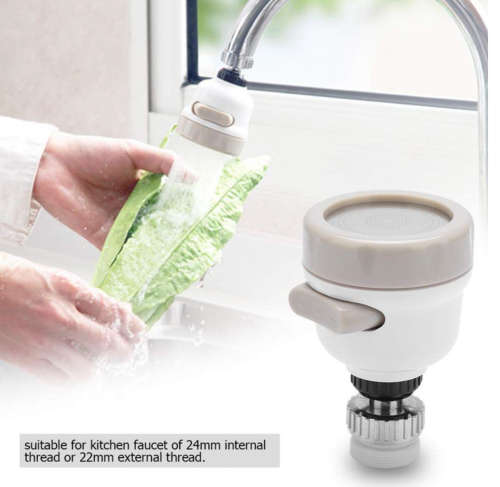 Universal Splashproof Head with 3 Switches