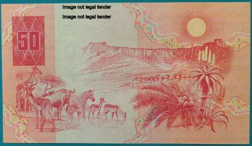 Stals AA R50.00 banknote in mint condition