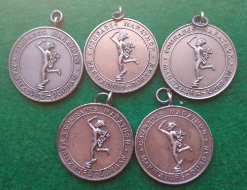 Silver Comrades Marathon medals