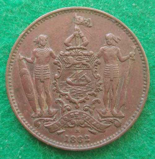 British North Borneo 1882 cent