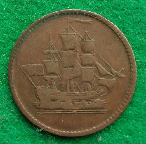 Canada-Ships, Colonies and commerce token 1830 to 1860