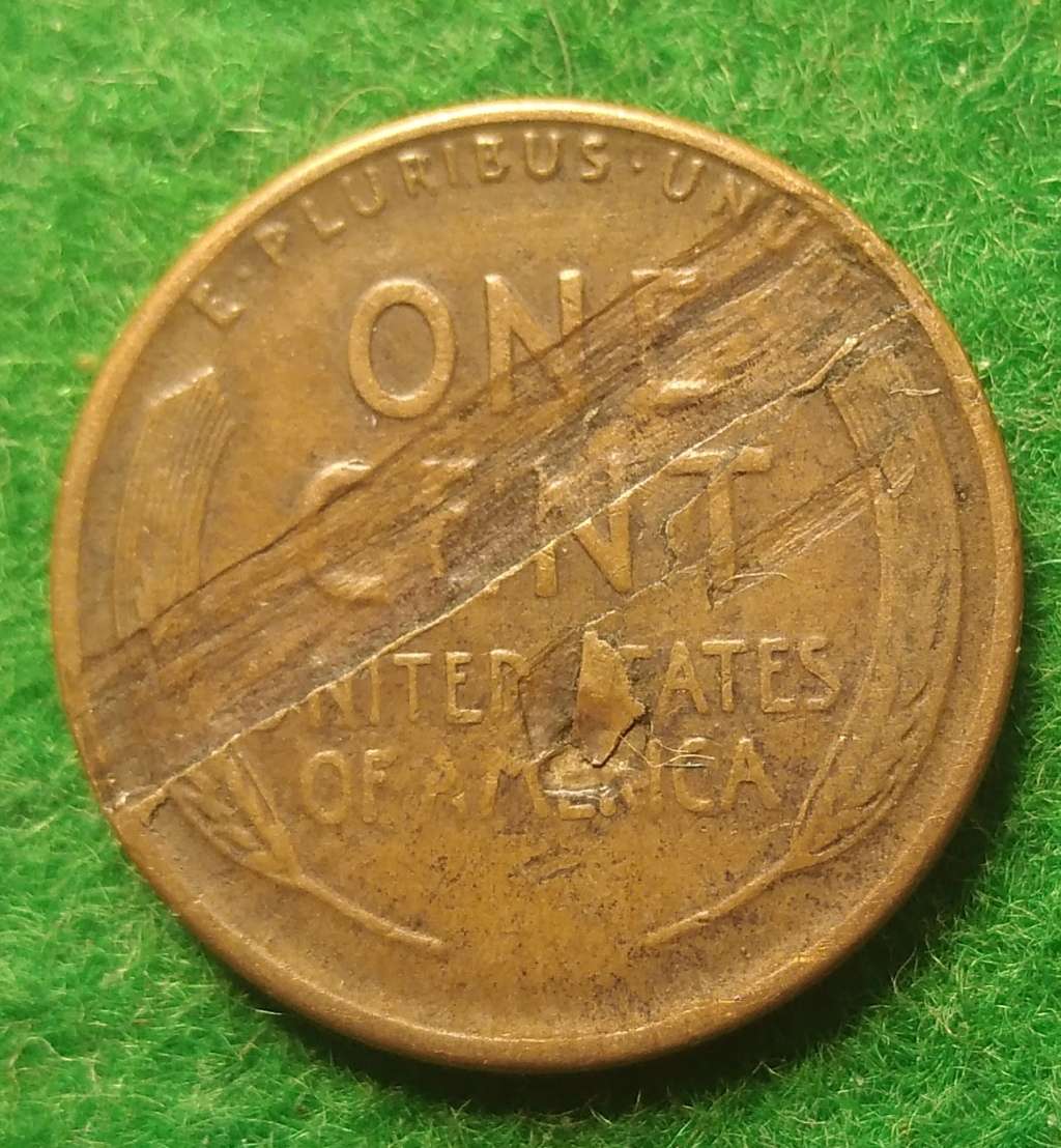 United States 1929 s cent with major lamination error and SA 20c double die