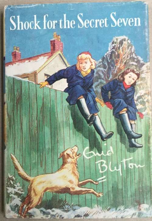 Enid Blyton...Shock for the Secret Seven....1961 Brockhampton Press....book near mint, cover good