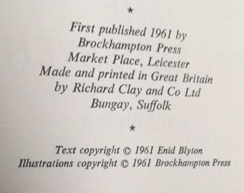 Enid Blyton...Shock for the Secret Seven....1961 Brockhampton Press....book near mint, cover good