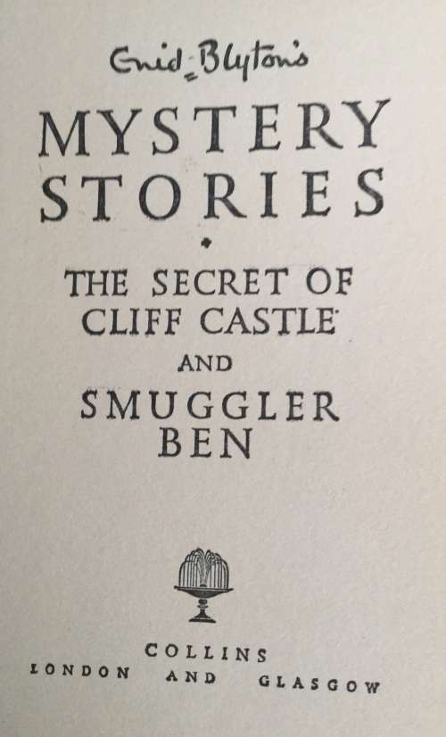 Enid Blyton....Mystery Stories....excellent condition....binding tight, no tears, no foxing