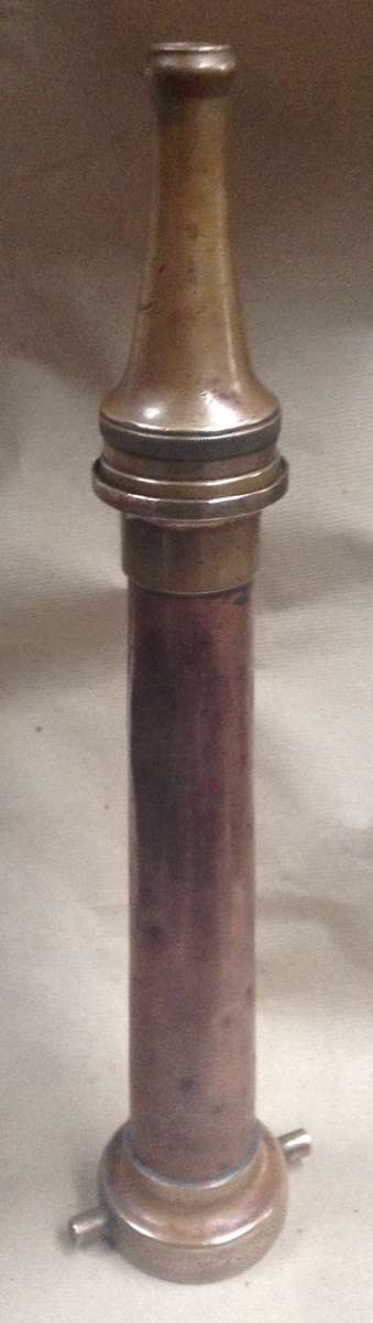 FIRE!.....half metre long nozzle in brass and copper