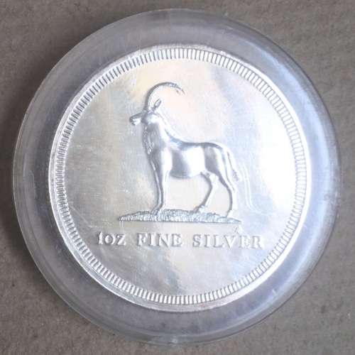 1oz Fine Silver from The Livingston Mint