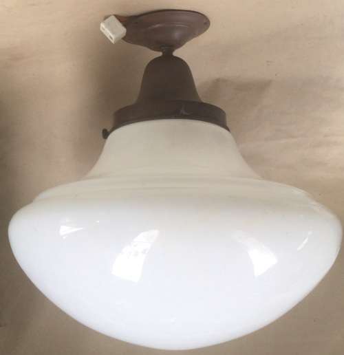 Vintage Period fitting as per photo.....360 mm diameter and total height also 360 incl shade holder