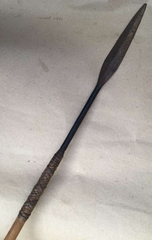 Vintage Zulu Spear.....length 1290 mm