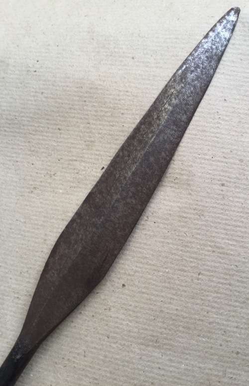 Vintage Zulu Spear.....length 1290 mm