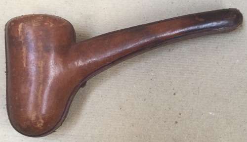 Antique meerschaum, amber and silver pipe .....sold by Ward of Burlington Arcade