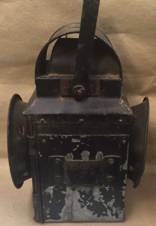 SAR paraffin lamp....all parts incl red & clear gglass lenses have SAR Mark.