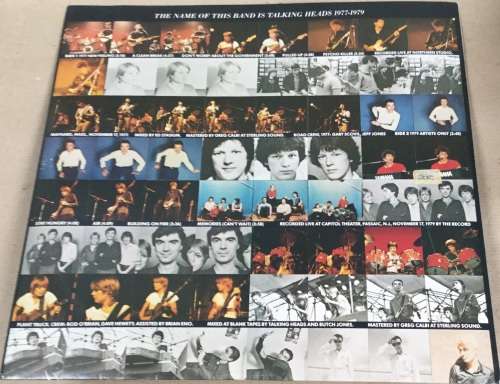Talking Heads....The Name of this Band is Talking Heads....2SR 3590......pleasure to play