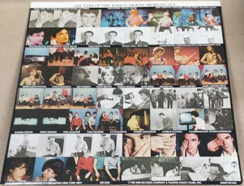 Talking Heads....The Name of this Band is Talking Heads....2SR 3590......pleasure to play