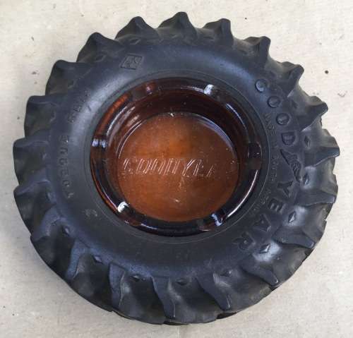 Goodyear tyre ashtray