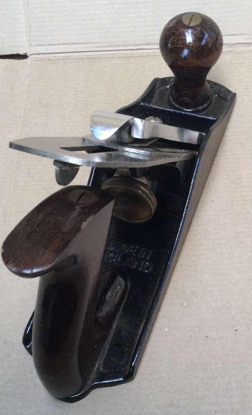 Stanley No. 4 smoothing plane, in original box with instructions! Ace condition