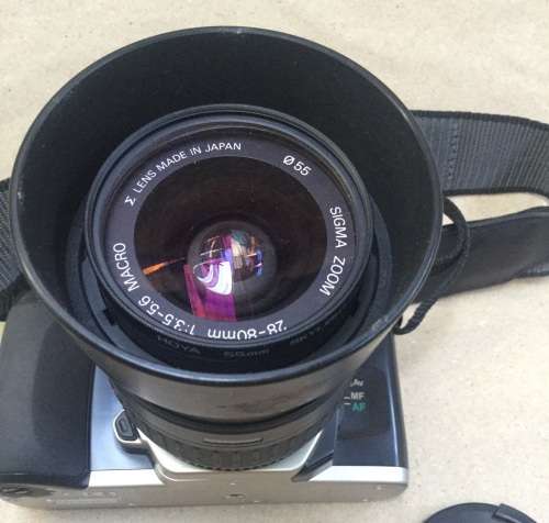 Pentax MZ-7 with Sigma zoom 28-80 mm 1:3.5 - 5.6 Macro....really good condition