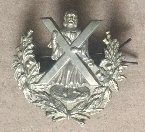 Seaforth & Cameron pipers sporran badge