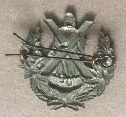 Seaforth & Cameron pipers sporran badge